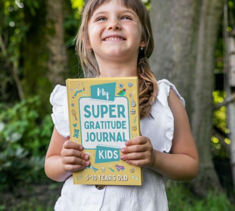 Get our Free 1-Month Super Gratitude Journal for Kids.